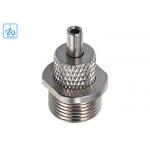 Top Key Flange Wire Cable Grippers With M10 Thread Bright Nickel Plated Finish