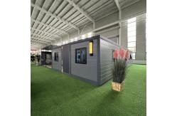 China 40ft Expandable Container Home Galvanized Steel Framework Foldable Design supplier