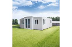 China 2025 Newest Selling Prefab White Expandable Container Homes With Two Bedrooms supplier