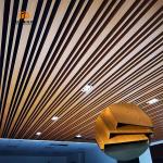 Metal Suspended Profile Strip Linear Ceiling Strip Aluminum Ceiling for sale