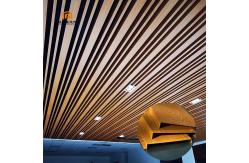 China Metal Suspended Profile Strip Linear Ceiling Strip Aluminum Ceiling supplier