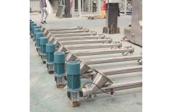 China Horizontal And Inclined Material Transportation With Auger Screw Conveyor supplier