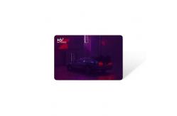 China F08 chip embedded smart card, flash and light Standard Bank Cards supplier