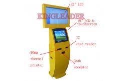 China TFT LCD Touch Screen Kiosk With Camera Card Reader Thermal Printer supplier