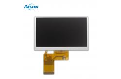 China Sunlight Readable 4.3 Inch 480x272 IPS TFT Module Display1000Cd/M2 RGB Interface supplier
