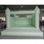 Kids Light Green Bounce House Jumping Bouncy Castle Inflatable Bouncer for sale