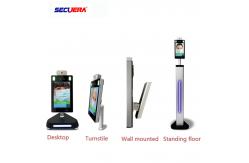 China RJ45/ WIFI 200W Pixel Camera Walk Through Temperature Scanner supplier