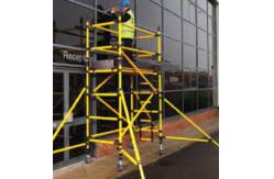 China Textured Smooth Finish FRP Handrail FRP Scaffolding Non Conductive supplier
