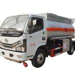 Dongfeng Dolica Flammable Liquid Tank Truck Carrier 4.6 Cubic Meter 4X2 for sale