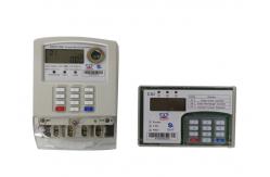China Smart STS Prepaid Meters BS Mounting Keypad Prepayment With Customer Interface supplier