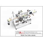 Two Sides Flat Bottle Labeling Machine Servo System 380V