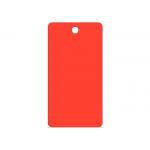 Blank Pure Color Lockout Plastic Safety Tag Hi - Visibility Fluorescent Green Cardstock for sale