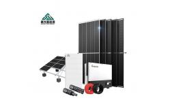 China 5kw 6kw 8kw 10kw Solar Energy Residential Hybrid Solar System with TUV Certificate supplier