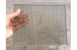 China Laminated Mesh Laminated Glass For Window Glass With Unique Design supplier