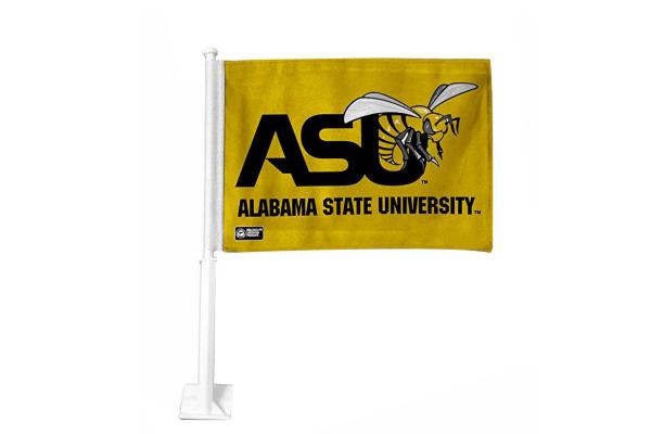 ASU Flagolden car flags screen printed high quality