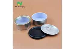 China Custom Tuna Milk Powder Cake Aluminium Tin Can With Lid supplier
