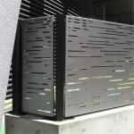 Architectural Ventilating Louver External Outdoor Laser Cut Decorative Cladding System Metal Aluminum Air condition Vent for sale