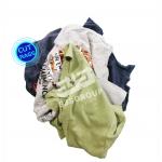 Grade A Mixed fabric cutting pieces Dark T-shirt Coloreded Cotton Rags 100 Cotton Cleaning Rag for Industrial Wiping for sale