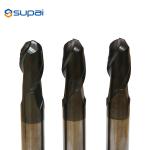 1-20mm Carbide Tapered Ball End Mills 100% Virgin Tungsten Carbide for sale