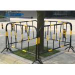 Custom Pvc Coated Wire Mesh , Stretching Welded Wire Fence Line Dividers Stopper Barrier for sale