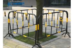 China Custom Pvc Coated Wire Mesh , Stretching Welded Wire Fence Line Dividers Stopper Barrier supplier