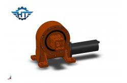 China CE Vertical Envelope Worm Gear Slew Drive For Solar Tracker supplier