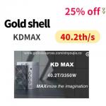Goldshell KD Max Kadena Algorithm With A Maximum Hashrate Of 40.2Th/S 3350W for sale