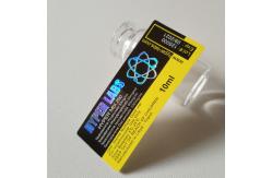 China Custom Printing Hologram 10ml vial Glass Vial Labels supplier
