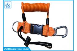 China Portable And Durable Safety Harness With Two Lanyard Fall Protection supplier