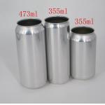 SGS 269ml Small Aluminum Cans , 0.15-0.25mm Pull Tab Beer Can for sale
