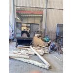 Wood Peeling Machine Single Roller Double Roller Furniture Automatic Electric Wood Debarker for sale