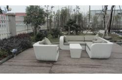China 6pc PE rattan beach sofas supplier