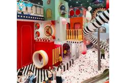 China Indoor Playground Kids Castle With Climbing Slide And Bubble Pool supplier