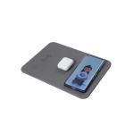 Smart Pu Leather Mouse Pad Multifunctional Mobile Phone Charging for sale