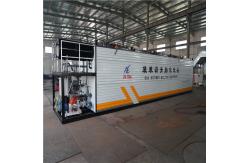 China Steel Plate Box Bitumen Melting Machine Self Heating Continuous Production supplier