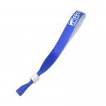 Festival Woven Cloth Wristbands For Events Eco Friendly Elastic for sale