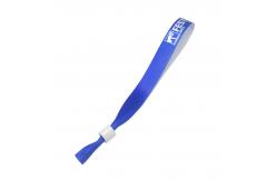 China Embroidery Custom Fabric Festival Wristbands supplier