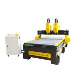 Feet 4X8 Wood CNC Router Machine 2 Head Spindle 1300x2500mm Area for sale
