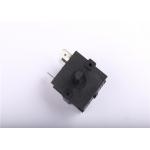 Black Rotary Selector Switch , Three Position Rotary Switch Free Sample