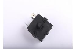 China Black Rotary Selector Switch , Three Position Rotary Switch Free Sample supplier