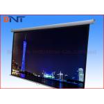 Manual Ceiling Mount Projection Projector Screen With Self Locking 84 Inch for sale