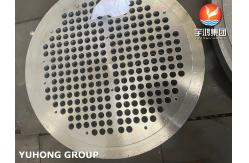 China ASTM Copper Alloy Steel Baffle And Tubesheet For Heat Exchanger supplier