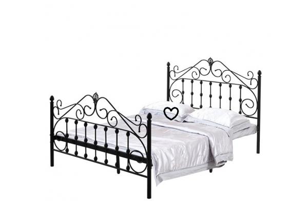 Single Metal Folding Bed Knock Down Structure Home Furniture