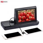 NFC 4G Wireless Charging Menu Power Bank , 7inch TFT In Store Digital Signage for sale