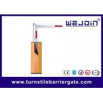 Advanced Safety Manual Car Parking Non-Spring Barrier Gate With Double Limit Switches for sale