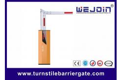 China Advanced Safety Manual Car Parking Non-Spring Barrier Gate With Double Limit Switches supplier