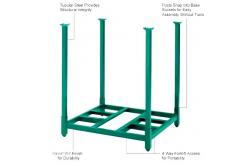 China Heavy Duty Warehouse Stacking Racks , Industrial Steel Racking System Tire Pallet Rack supplier