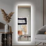 IP66 Waterproof Full Length Illuminated Mirror 200x80cm Wall hanging