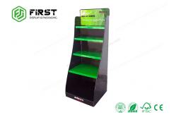 China Multi Shelves Cardboard Floor Displays , Customizied Reusable Cardboard Book Display supplier