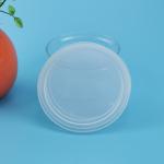 99mm Transparent Flat Dome Paper Can PE Plastic Lids for sale